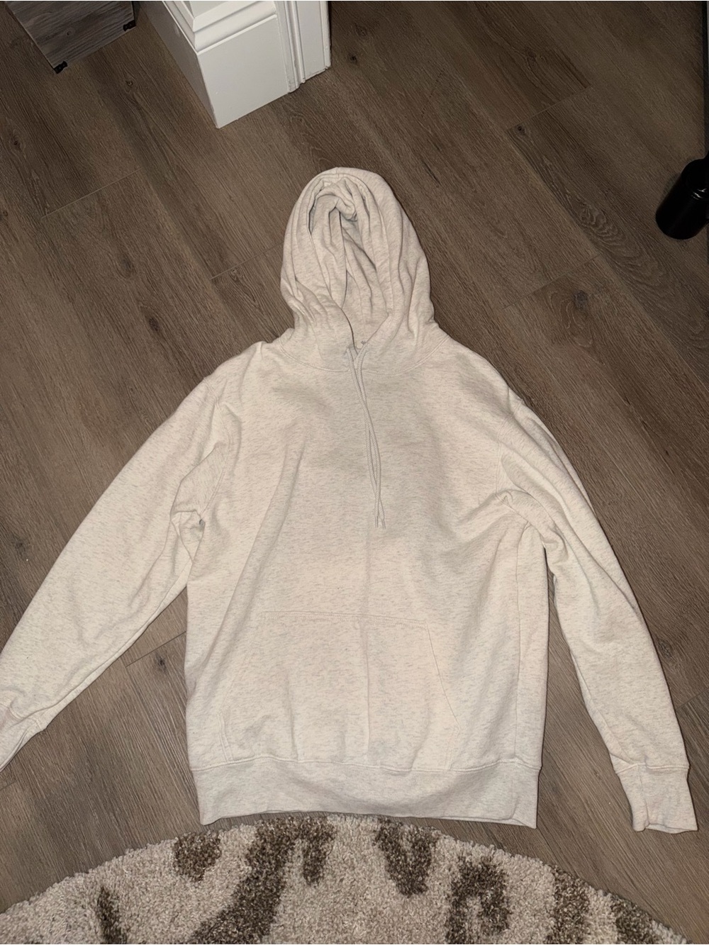 John Galt Light Tan/Grey Cozy Hoodie